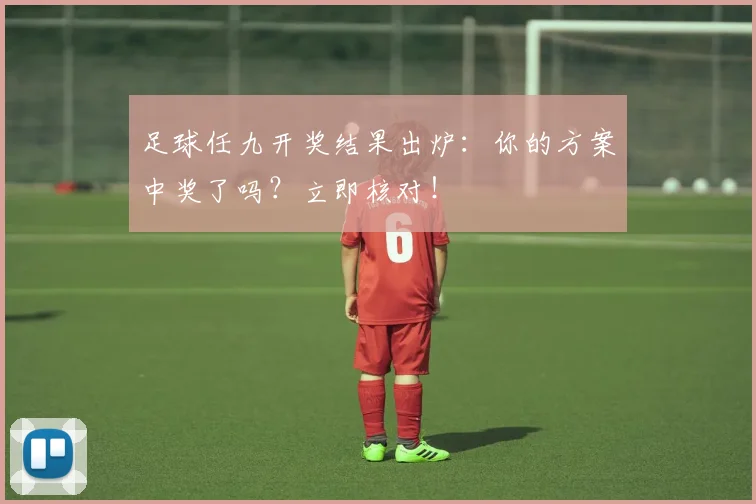 足球任九开奖结果出炉:你的方案中奖了吗?立即核对!